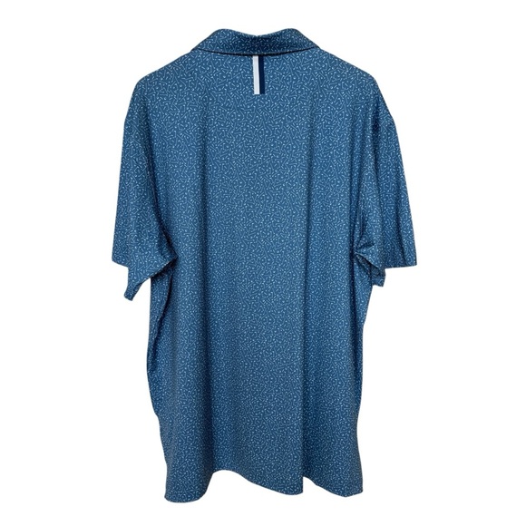 Rhoback Men's 2XL Blue “The Mulligan” Golf Polo Shirt Short Sleeve SOLD OUT! - Picture 5 of 9